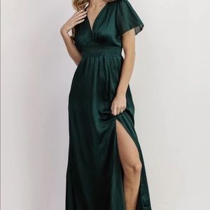 Baltic Born Prague Satin Maxi Dress
